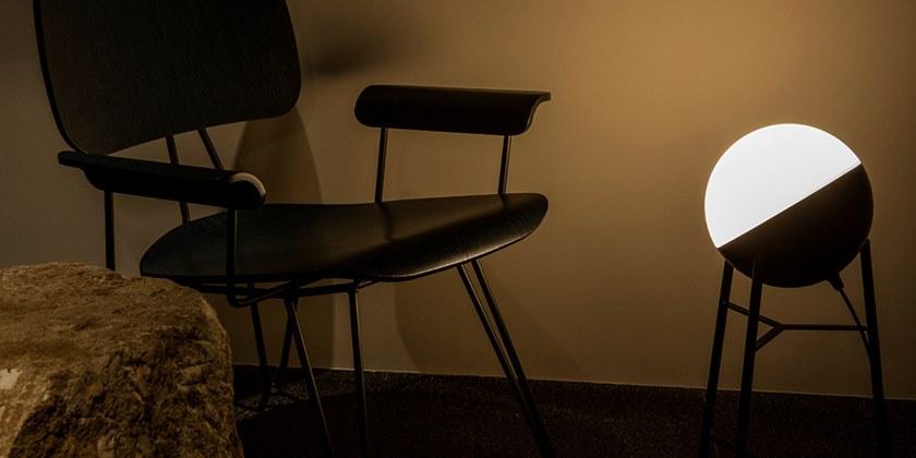 Milan Iluminacion Торшер из стали со светодиодной подсветкой Half sun-id-1391612 - Вид №15