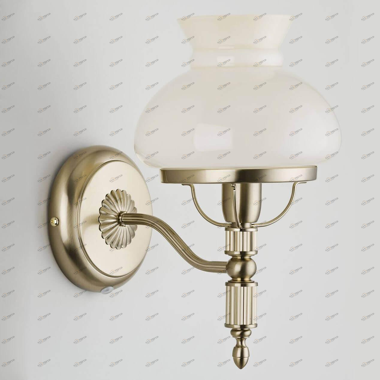 Бра настенное бежевое Alfa Luiza 18360 ALFA LUIZA 00-3928632 Бежевый 