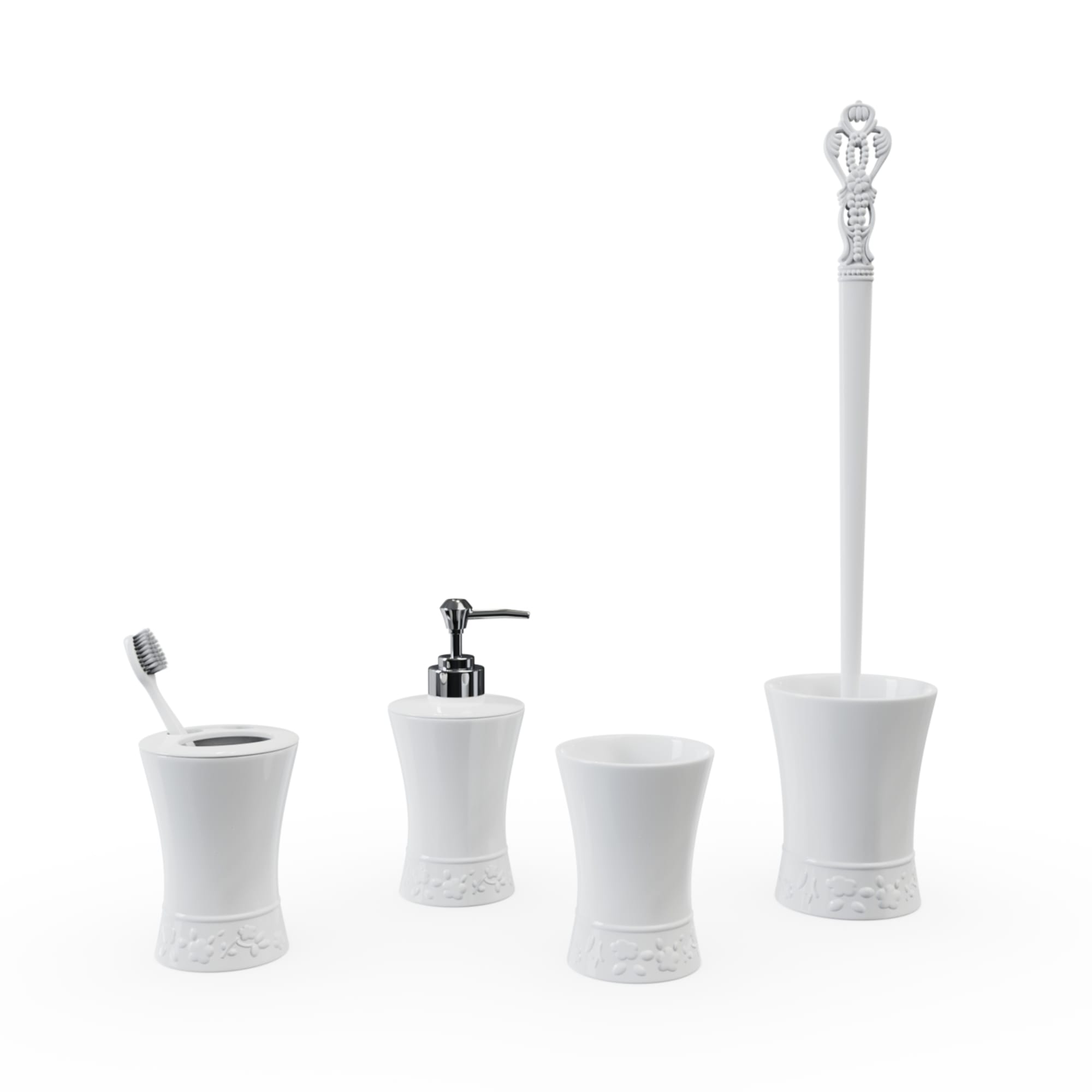 84730513 Ёршик для унитаза Swensa Venice цвет белый нет Santreyd  - Вид №1