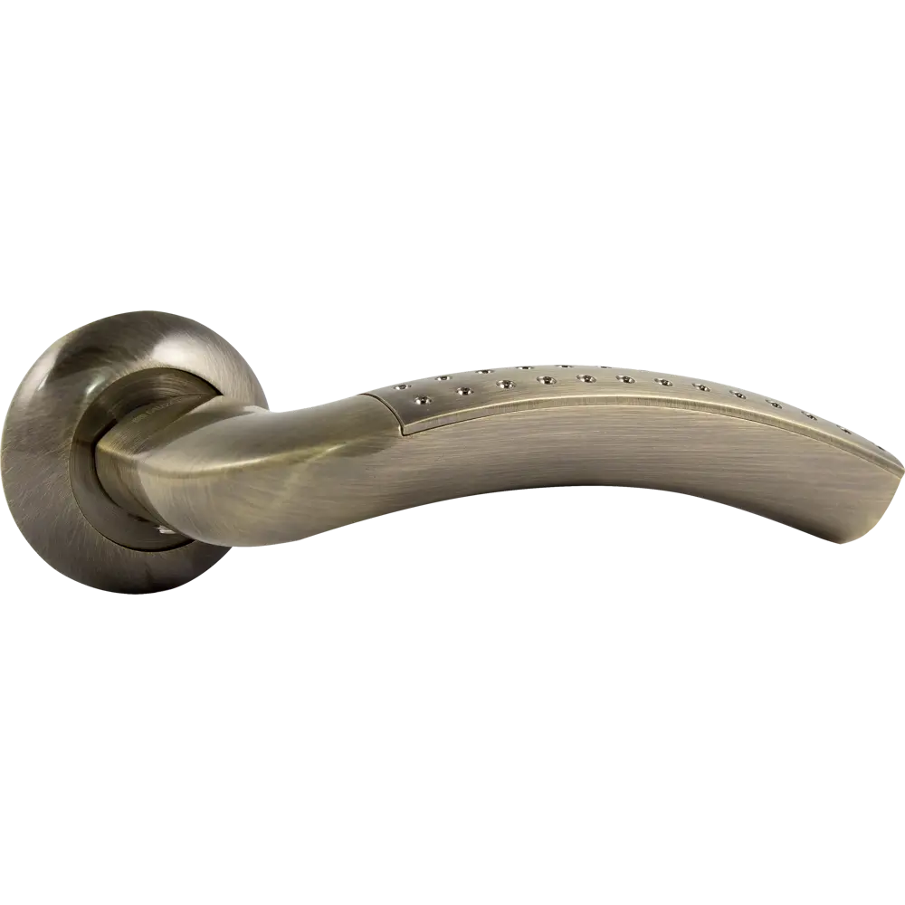 Комплект дверных ручек без запирания SET45/Z INTRO RM/HD AB-6 зеленая бронза FUARO STLM-2076058 - Вид №2