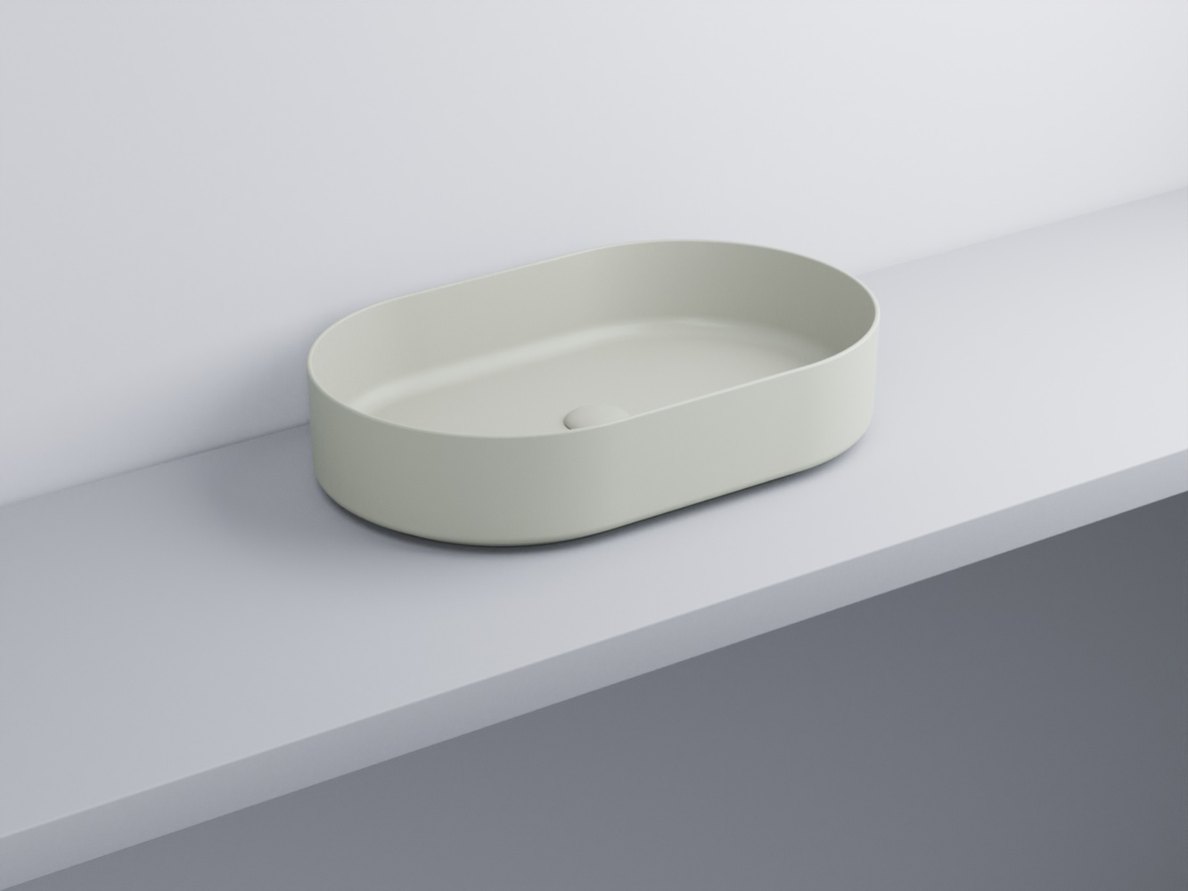 SHCOLAO60-PM Раковина овальный 60 x 38 cielo Shui Comfort Ceramica Cielo