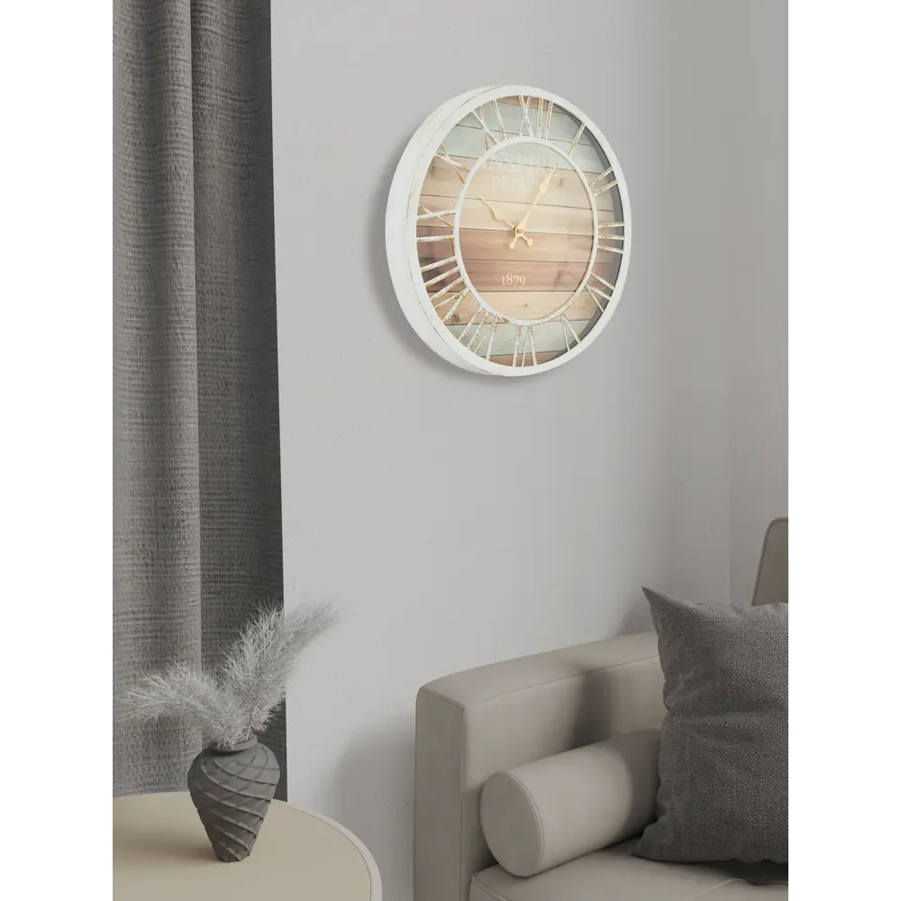 Часы настенные Dream River DMR круглые ø40.6 см цвет белый STLM-2136641 - Вид №4