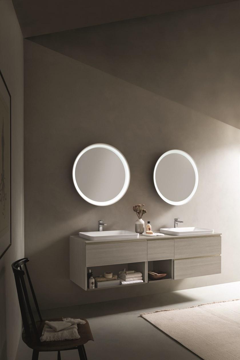 ARBLU Зеркало круглое поворотное с рамкой Tulip sun-id-1376038 - Вид №1