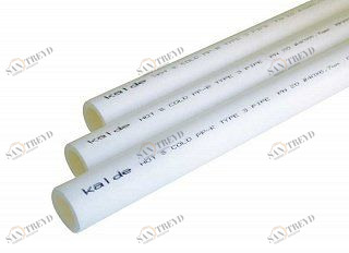 Труба полипропиленовая KALDE D 25х2,3 PN 10 белая 3202TBE250010