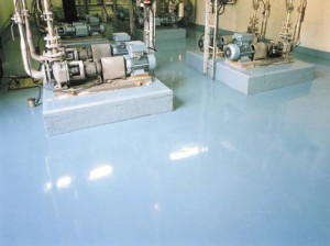 Промышленный пол из смолы