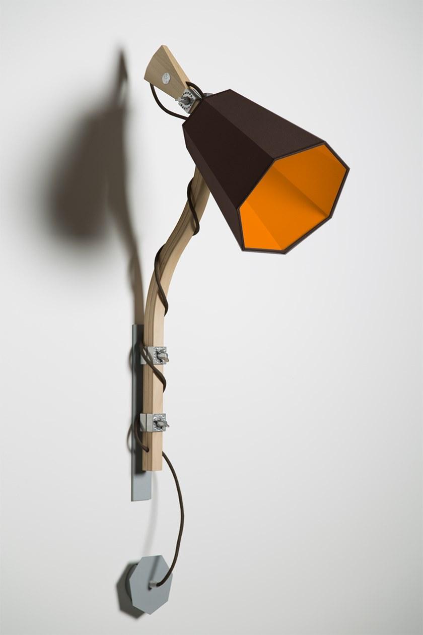 designheure Регулируемый настенный светильник Luxiole Pam90lmo - Вид №3