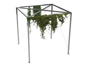 Самонесущая пергола из стали с порошковым покрытием