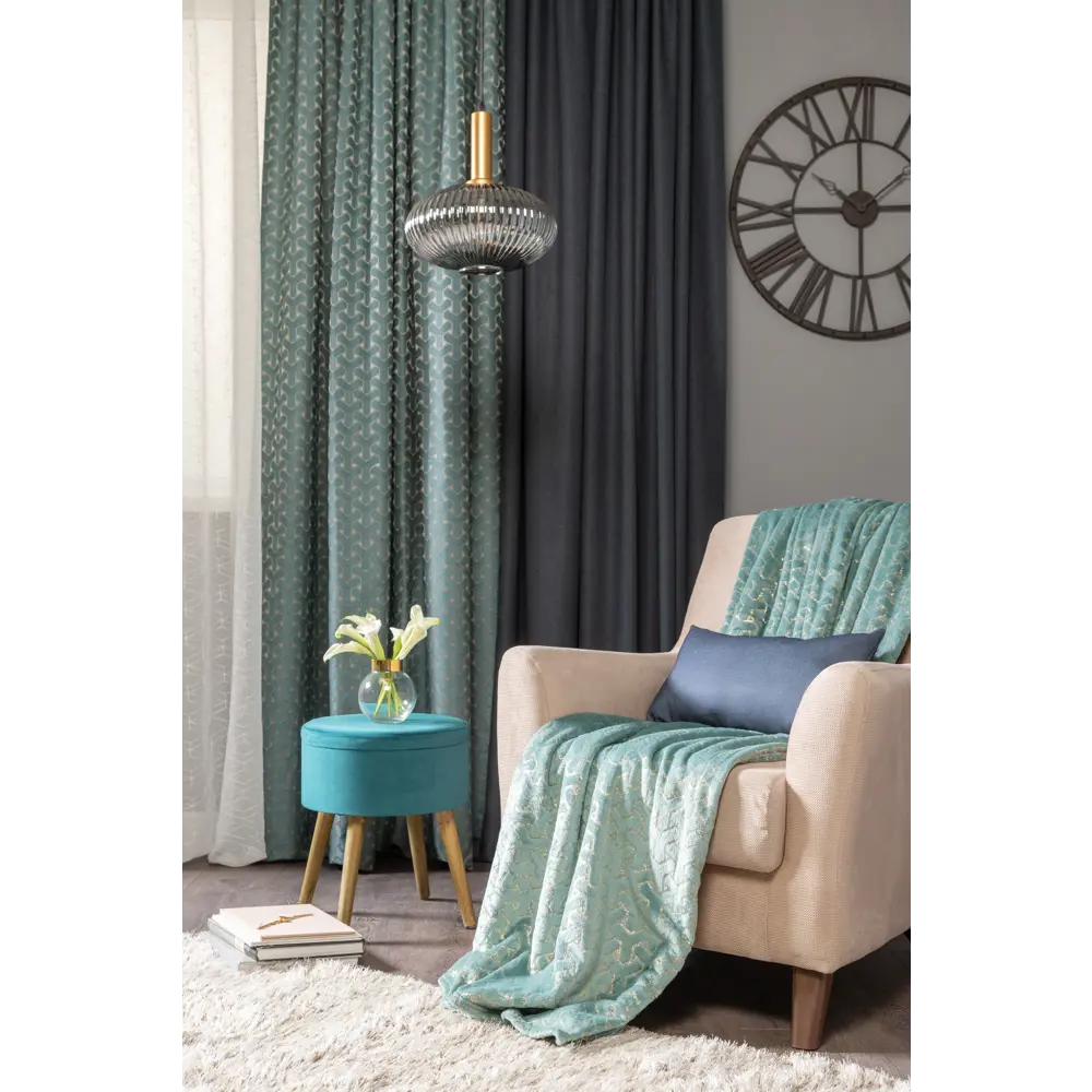 Подвесной светильник Toplight Pamella, 1 лампа, 8 м², цвет тёмный дымчатый/золото 82672375 STLM-2153337  - Вид №8