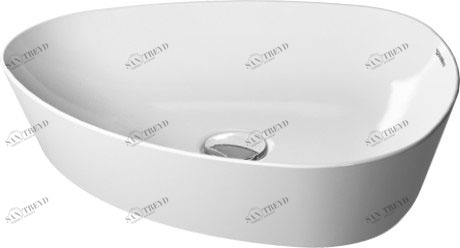 2339503200 Накладная раковина на столешницу  овальная Duravit Cape Cod