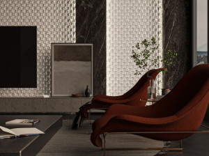 Трехмерное гипсовое покрытие