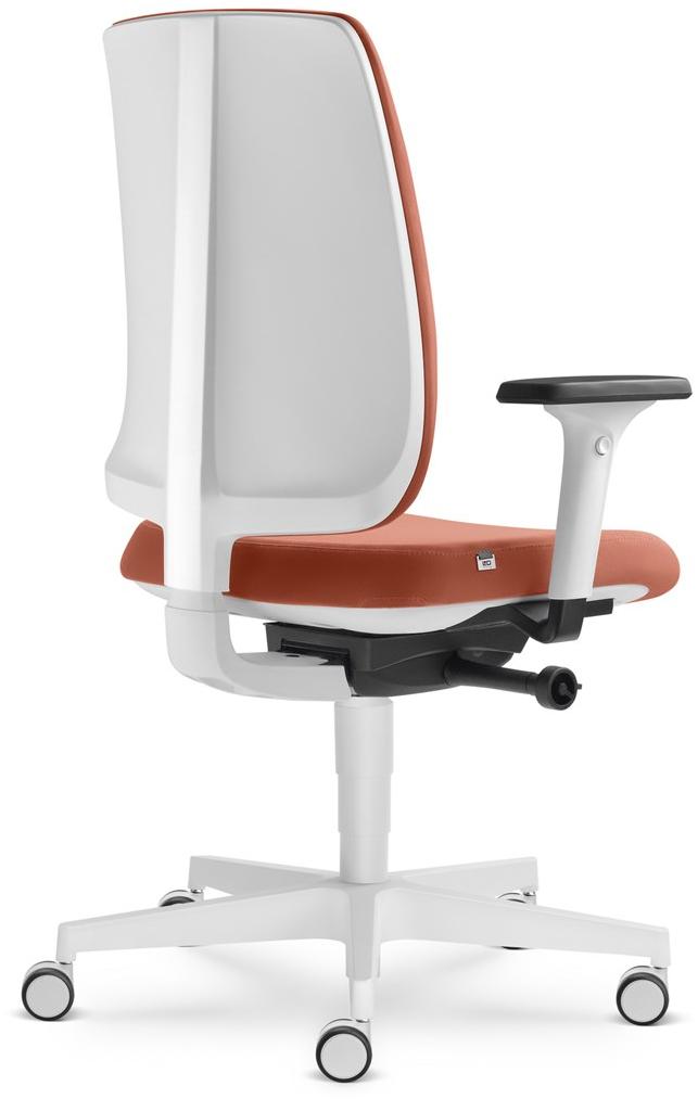 LD Seating Поворотный офисный стул из ткани с подлокотниками Leaf 501-sya - Вид №1