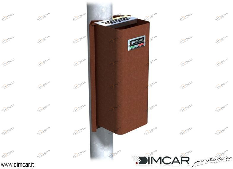 DIMCAR Стальная пепельница для общественных мест Elite 408