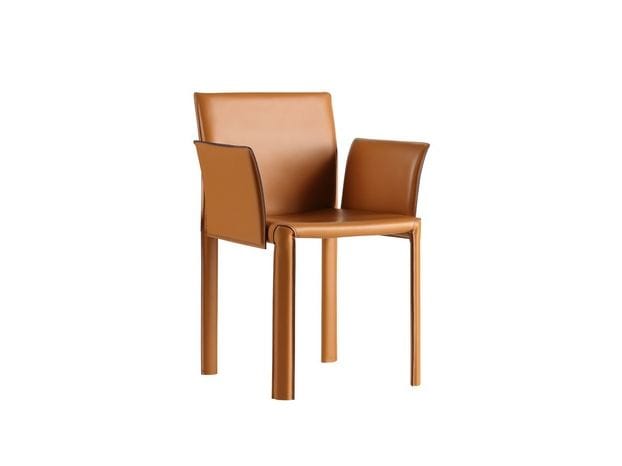 Кожаный стул с подлокотниками COLLI CASA Lerici ARCH-00149840
