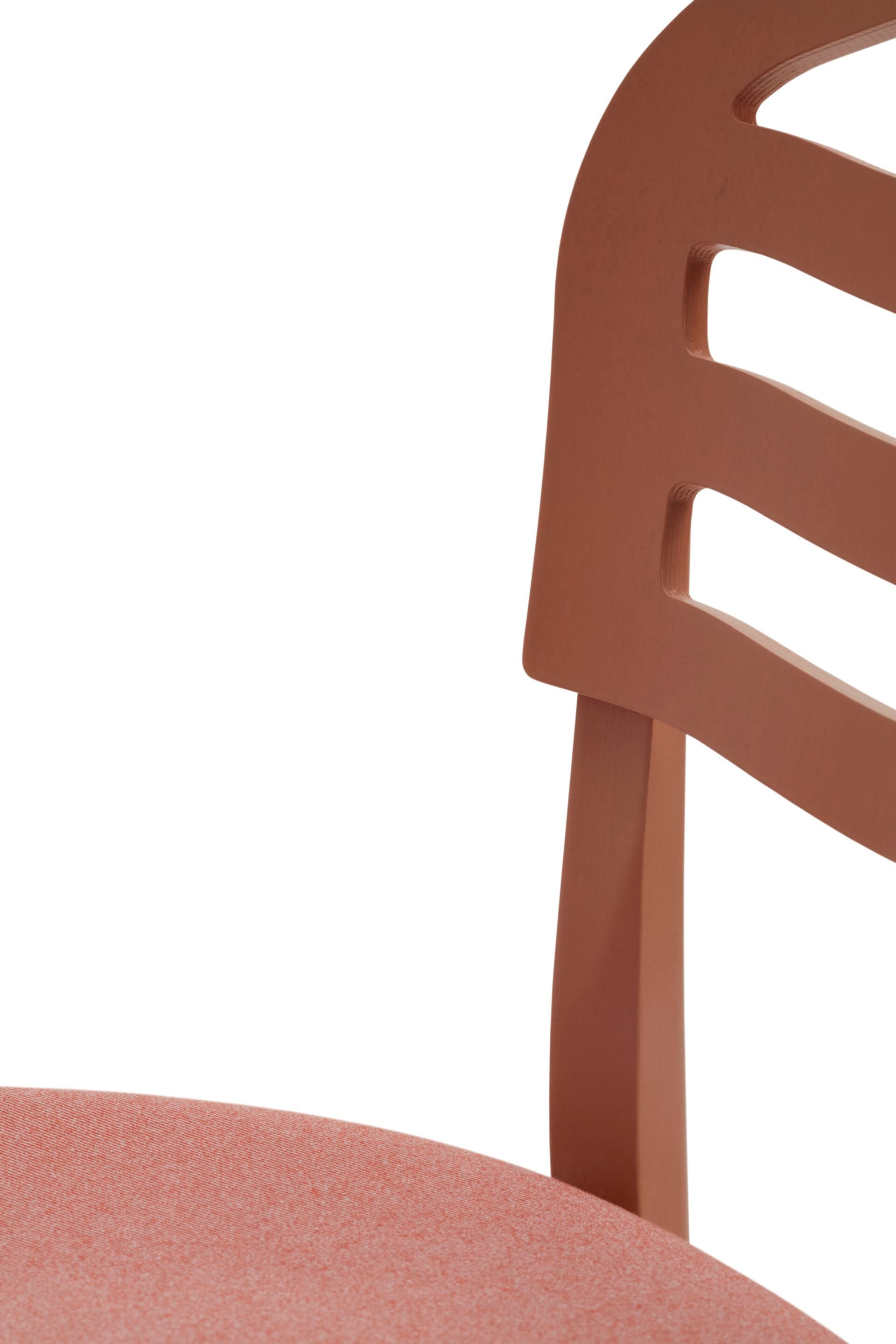 Высокий стул из бука с мягким сиденьем Origins 1971 Farah ARCH-00064746 - Вид №2