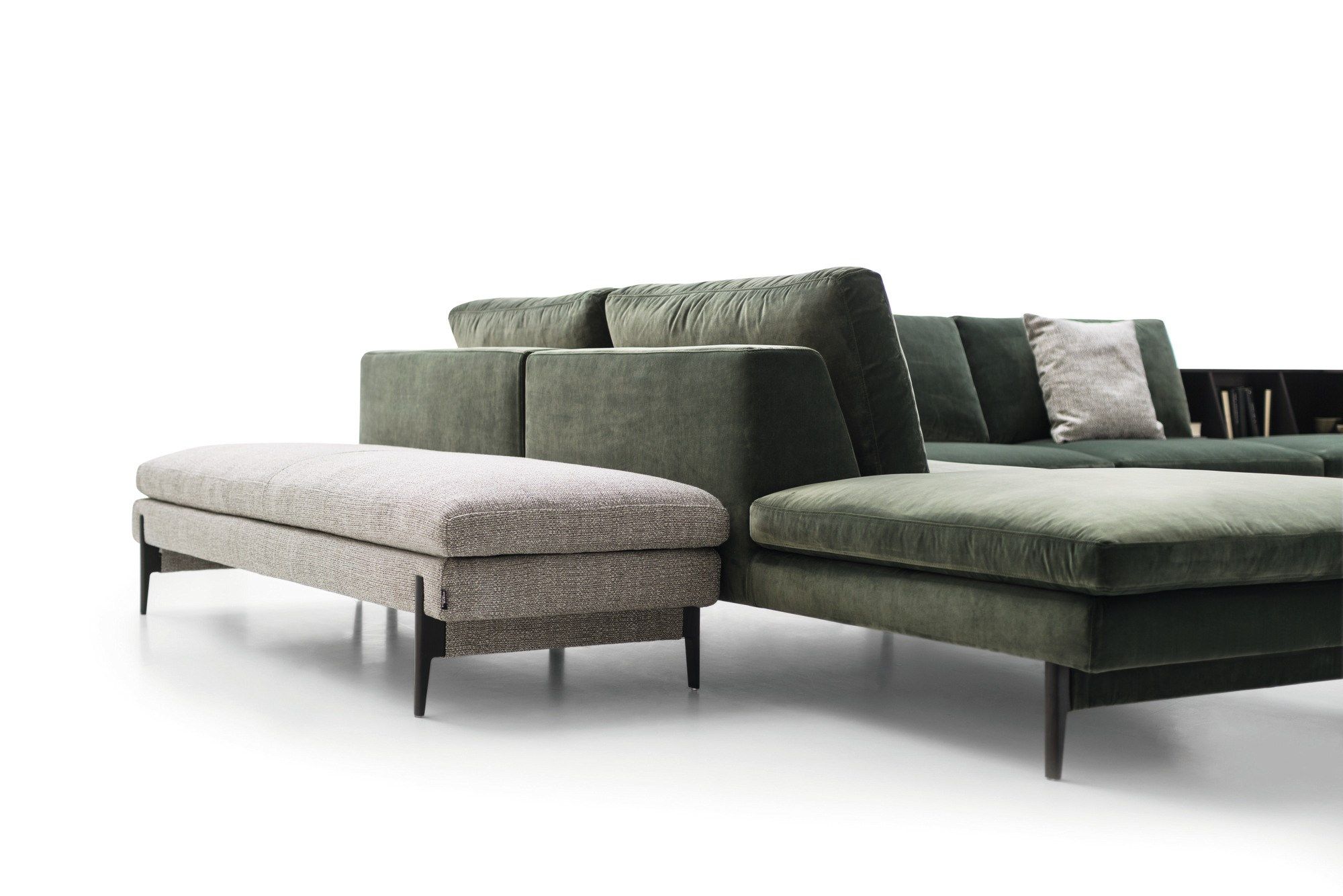 Угловой диван из ткани с журнальной стойкой Ditre Italia Kim ARCH-00033440 - Вид №2