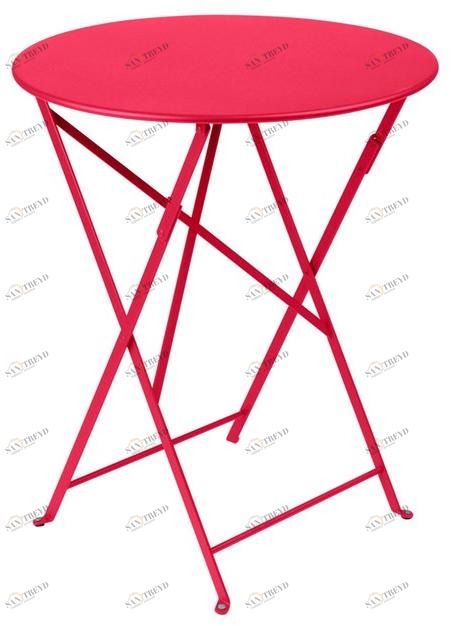 Fermob Круглый складной садовый стол Bistro+ 0210