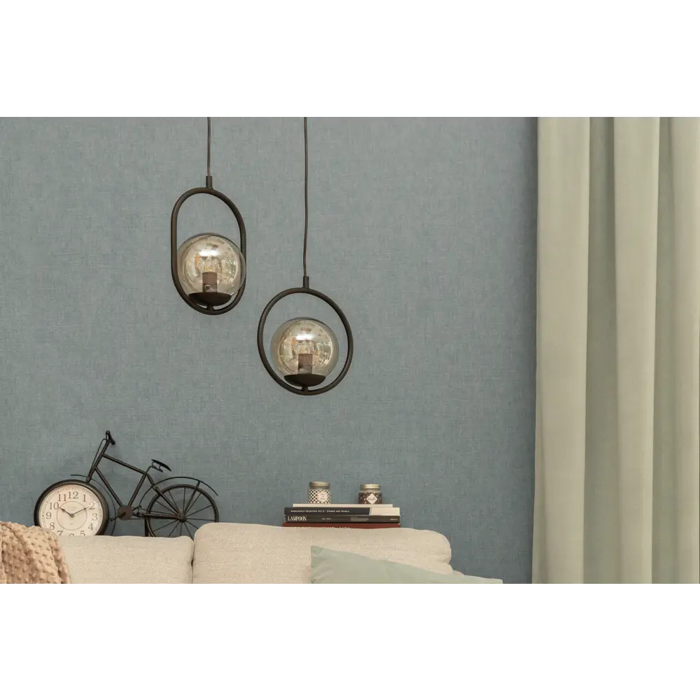 Подвесной светильник Vitaluce Домра 1 лампа 3м² Е14 цвет черный матовый STLM-2077581 - Вид №10