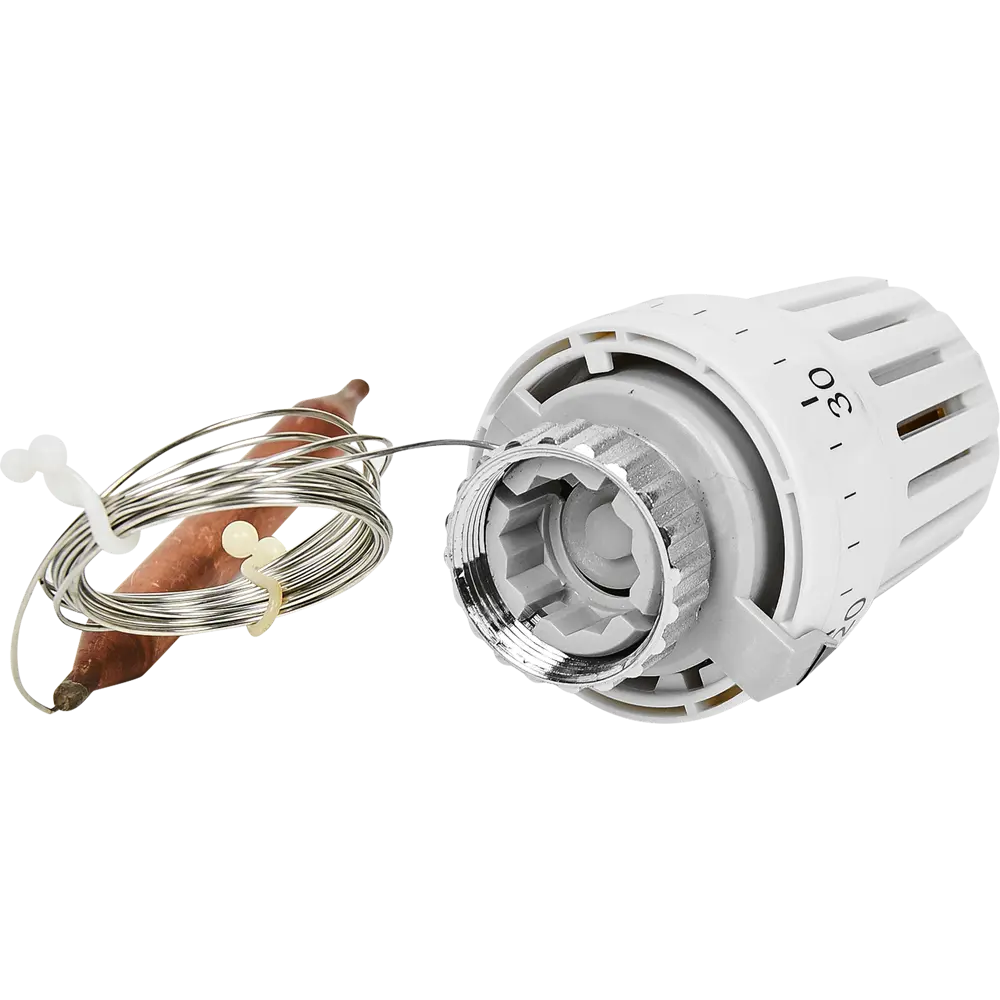 Термостатическая головка Valtec с выносным погружным датчиком температуры VT.3011.0.0 STLM-2134281 - Вид №2