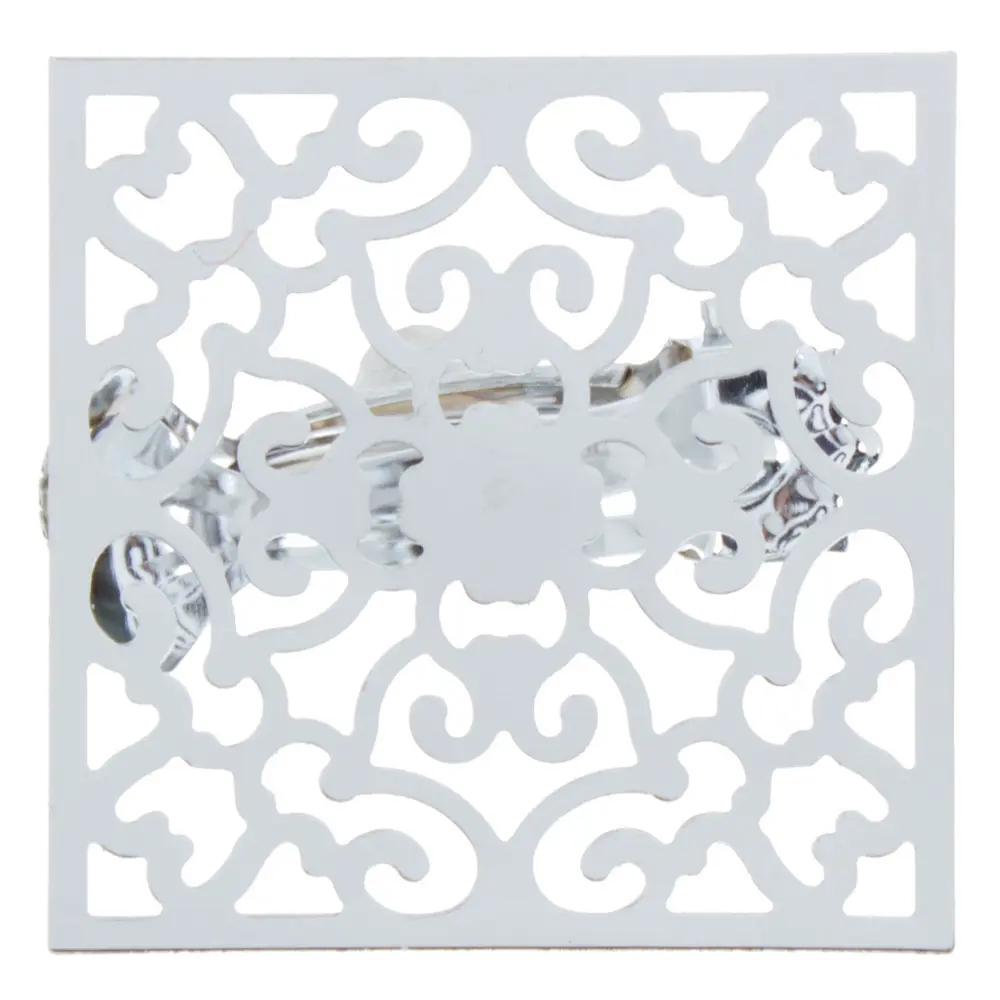 Клипса «Орнамент» металл цвет хром Santreyd STLM-2211365 - Вид №1