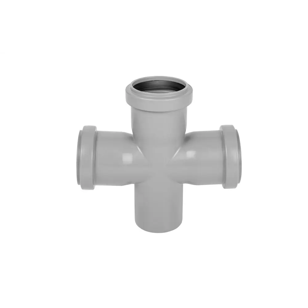 Крестовина одноплоскостная Pro Aqua 50x50x50/87° полипропилен STLM-2192076 - Вид №2