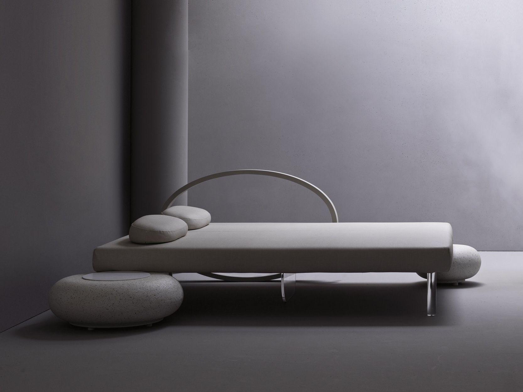 Фиксированная тканевая кровать с хромотерапией Varaschin WELLNESS THERAPY ARCH-00146778 - Вид №5