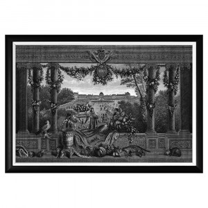 22111910_1818 Арт-постер «Площадь Тюильри» Object Desire