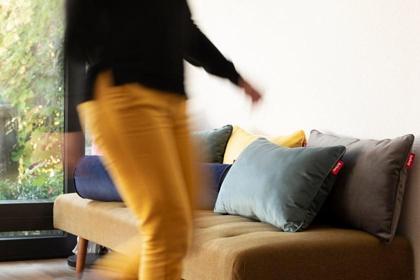 Fatboy Цилиндрическая подушка из однотонной ткани в современном стиле sun-id-1450811 - Вид №4