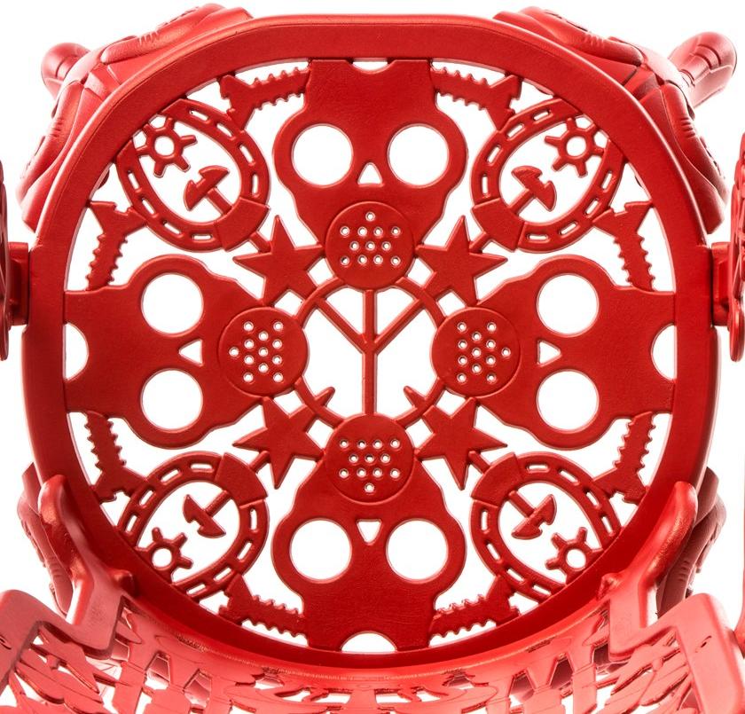 Seletti Садовый стул из алюминия с подлокотниками Industry 18684 - Вид №4