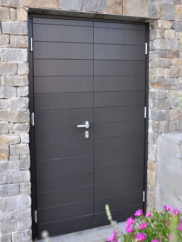 Подгонянная твердая деревянная входная дверь NAVELLO первые входные двери ARCH-00026568 - Вид №1