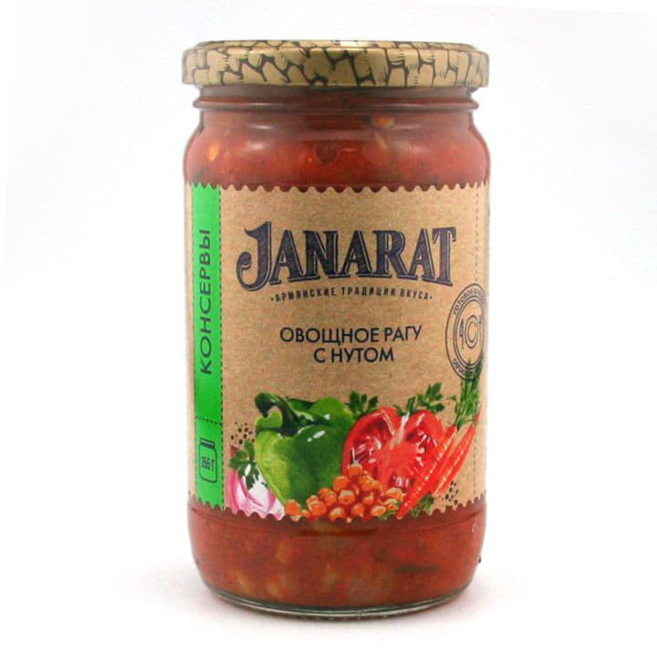 Овощное рагу с нутом Janarat 355 г Santreyd 9684