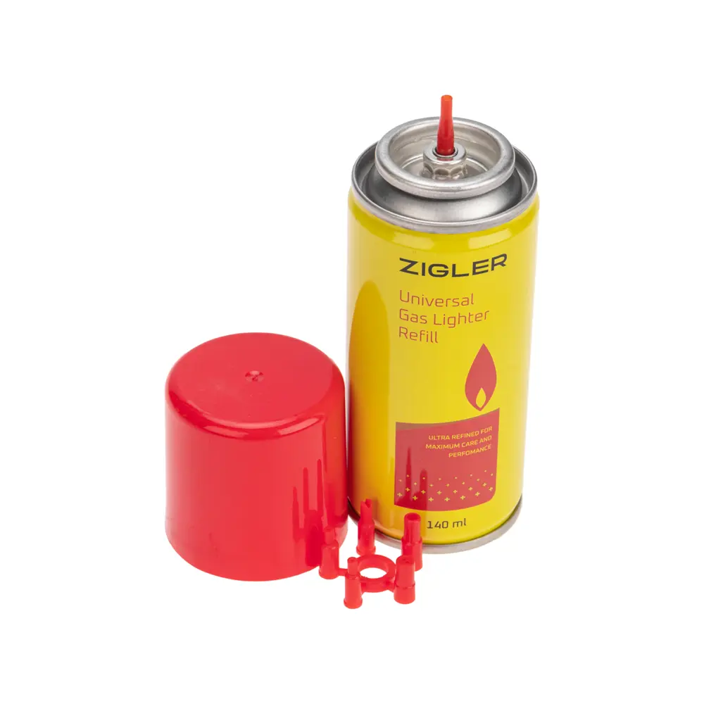 Газ для зажигалок Rexant 8 переходников, 140 мл Santreyd STLM-2084321 - Вид №1