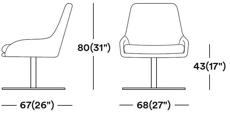 Tirolo Кресло с тканевой обивкой Jo 058 p f - Вид №1