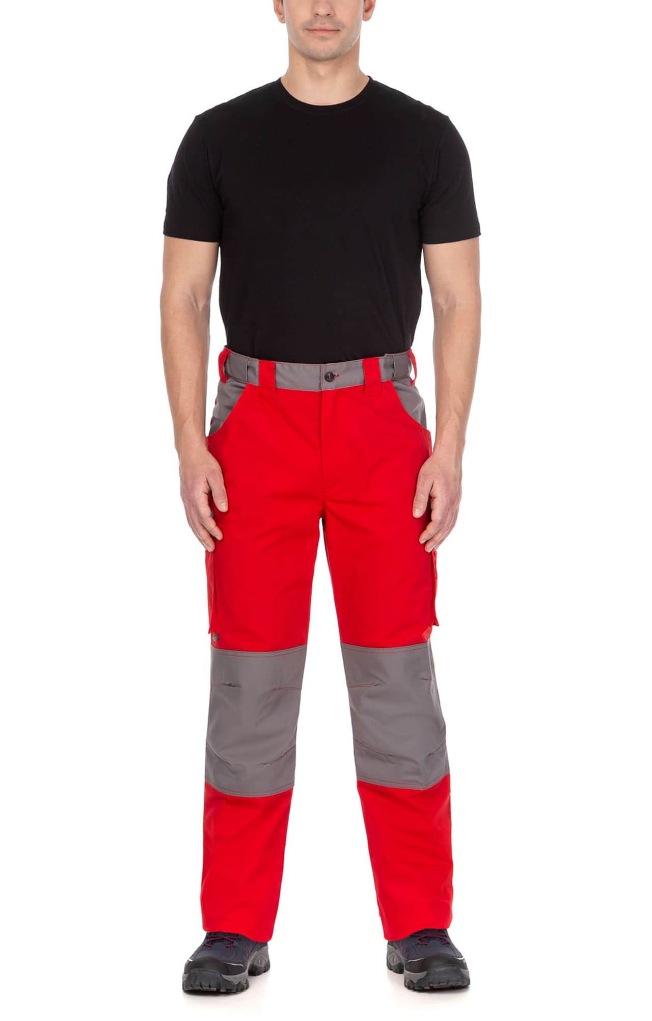 70061 Костюм  NEW красный с серым STATUS  Летняя спецодежда  размер 64-66/170-176  - Вид №11