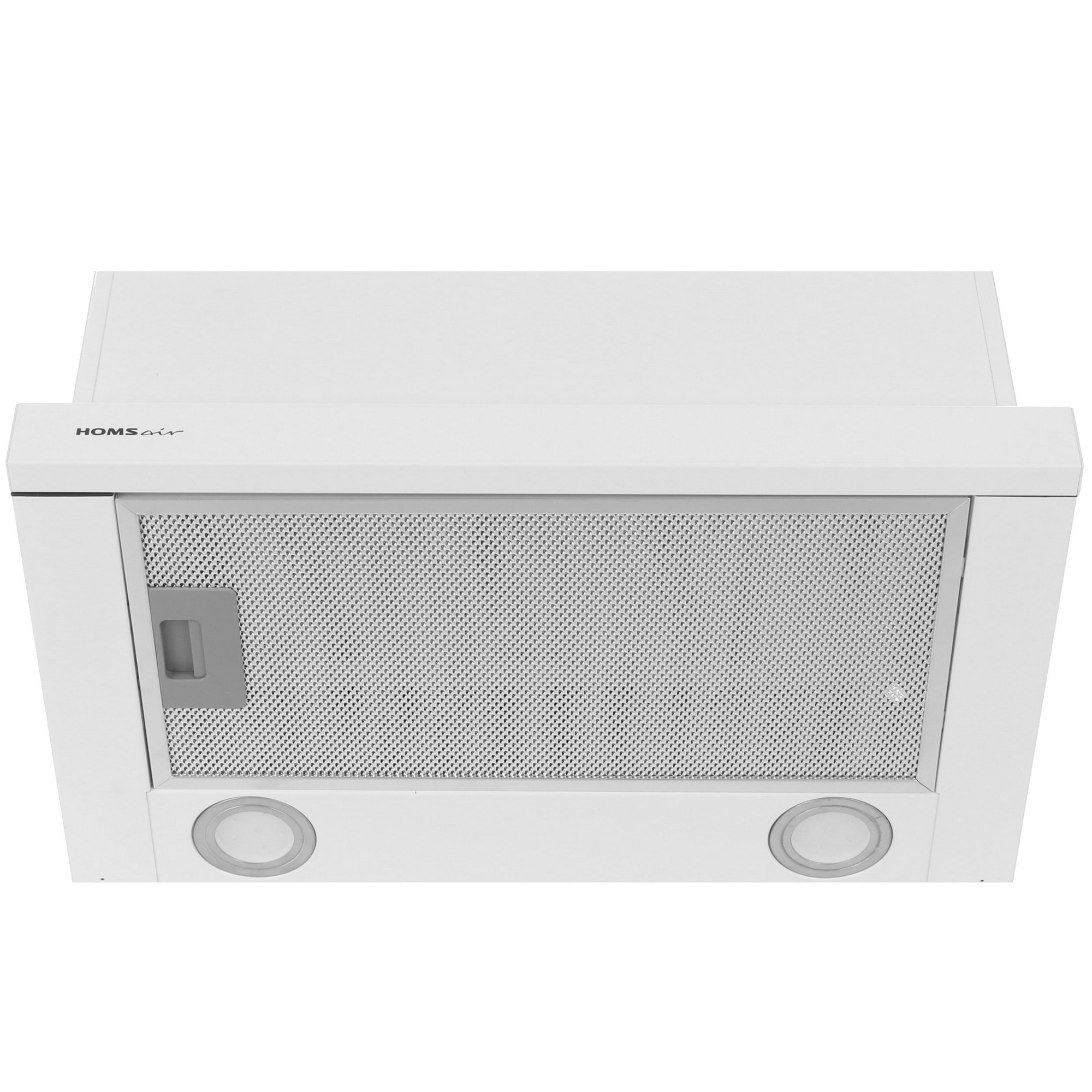 8160078 Вытяжка телескопическая HOMSair FLAT 50 белый/белый STDN-0068978 - Вид №1