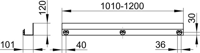 24953370400 Полочка для душа KEUCO ПОЛОЧКИ ДЛЯ ДУША - Вид №6