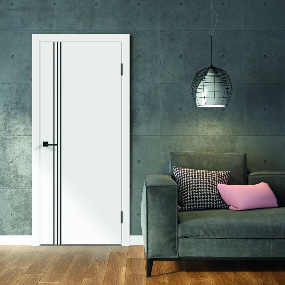 VELLDORIS Бланка М3 - межкомнатная дверь белая эмаль 80×200 см 88483654 STLM-0895209 - Вид №5