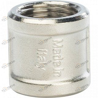 Муфта ВВ 1/2" никель STOUT SFT0006001212