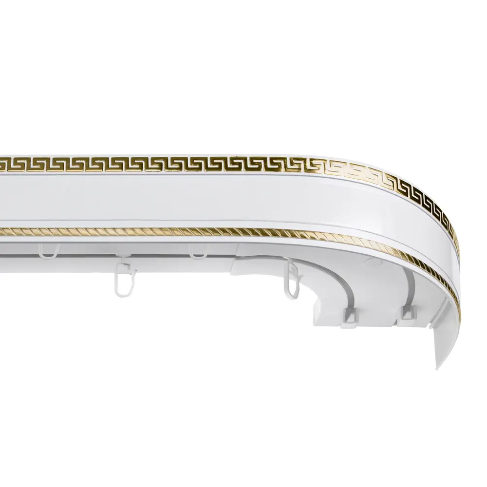 Бленда Тесей пластик 2 м цвет белый/золото Santreyd STLM-2153533 - Вид №2