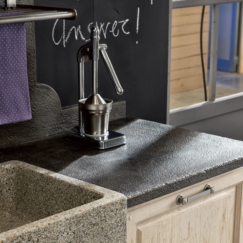 Секционная кухня из нержавеющей стали и дерева Marchi Cucine Vintage Style ARCH-00108156 - Вид №2