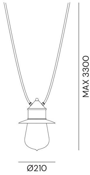 Il Fanale Подвесной светильник Drop 270.12.ort - Вид №3