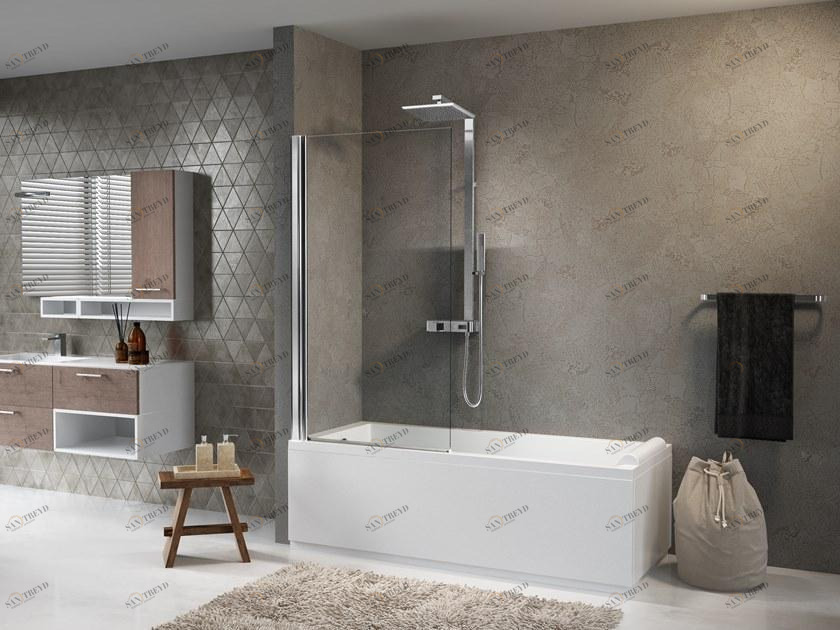 sun-id-1434419 Душевое ограждения на борт вынны Novellini Италия Aurora