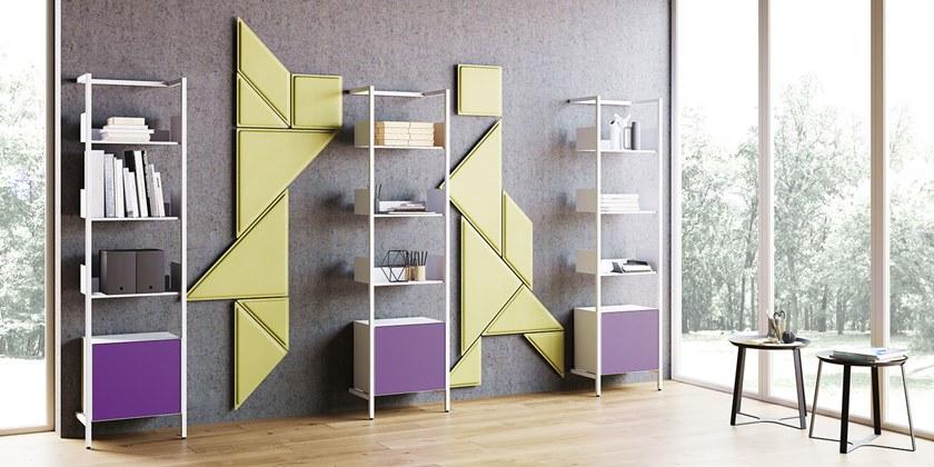 Steelbox by Metalway Модульный стенной книжный шкаф sun-id-1347128 - Вид №2