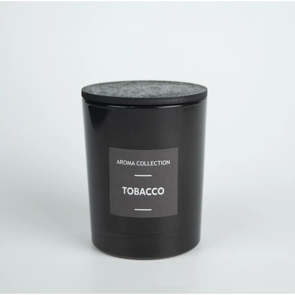 Свеча в стакане Evis травы Окторхой Табак 9 см цвет черный STLM-2085683