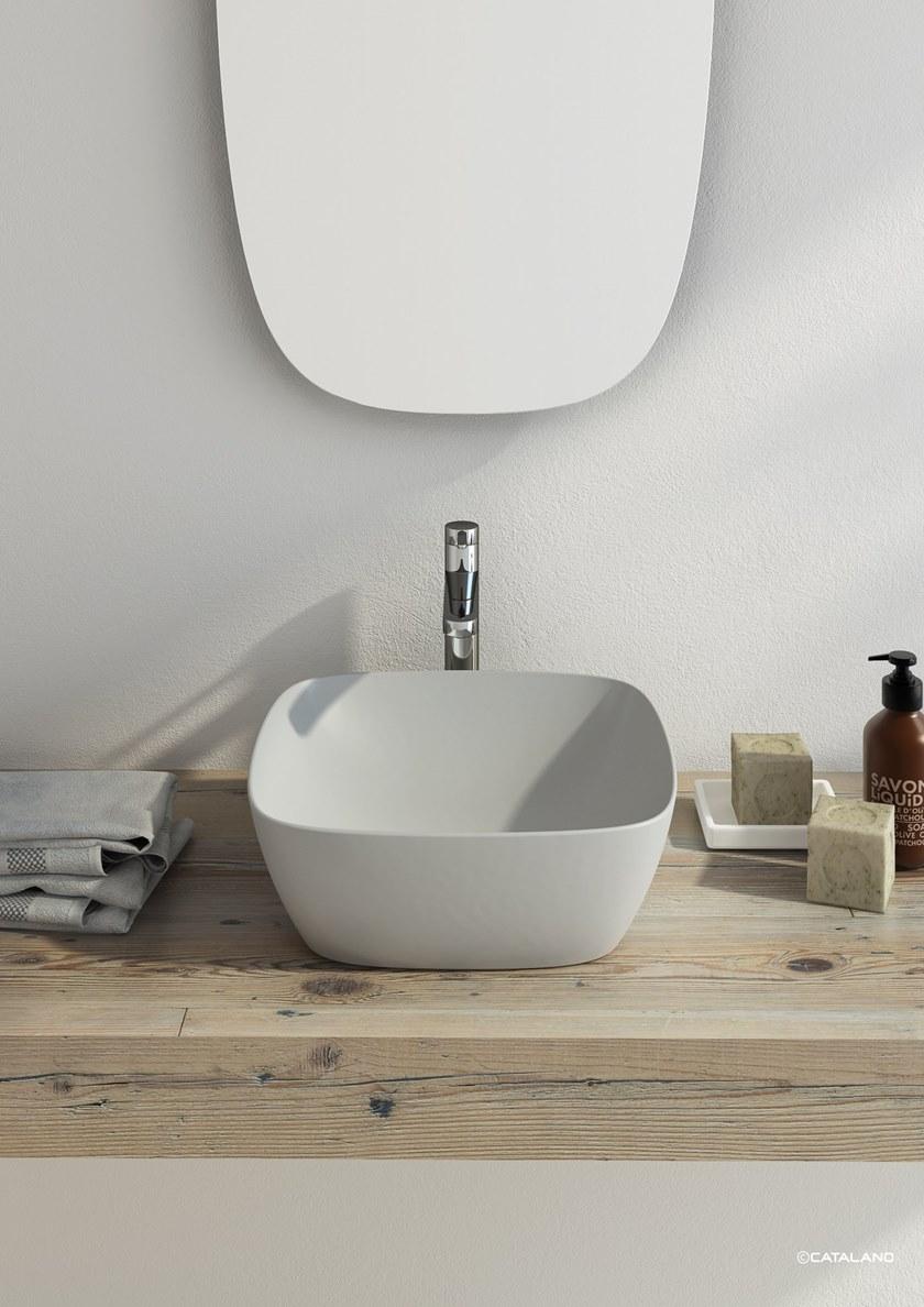 Накладная раковина на столешницу  овальная CERAMICA CATALANO Colori sun-id-1457658 - Вид №1