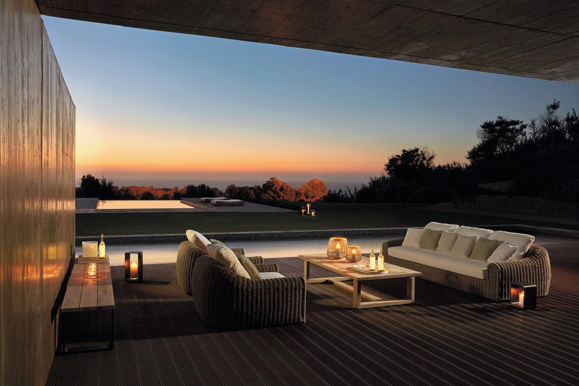 MNST625 Круглый стул шнур 6мм старый серый Manutti River - Вид №13