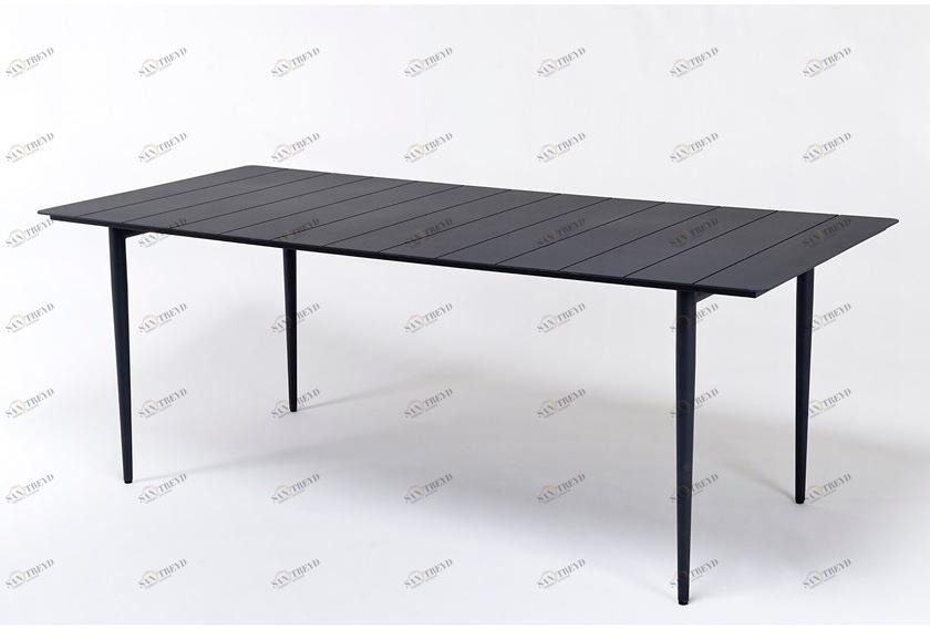 Unopiù Прямоугольный алюминиевый садовый стол Experience Exltava