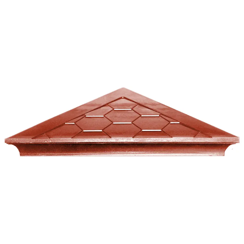 Колпак на заборный столб ППК 390x390x43 мм 1.5 кирпича цвет терракота Santreyd STLM-2013241 - Вид №1