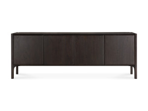 Шкаф из тикового дерева с 4 распашными дверями