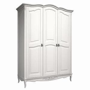 Шкаф трехстворчатый белый Aletan-Provence АЛЕТАН ALETAN - PROVENCE 177796 Белый