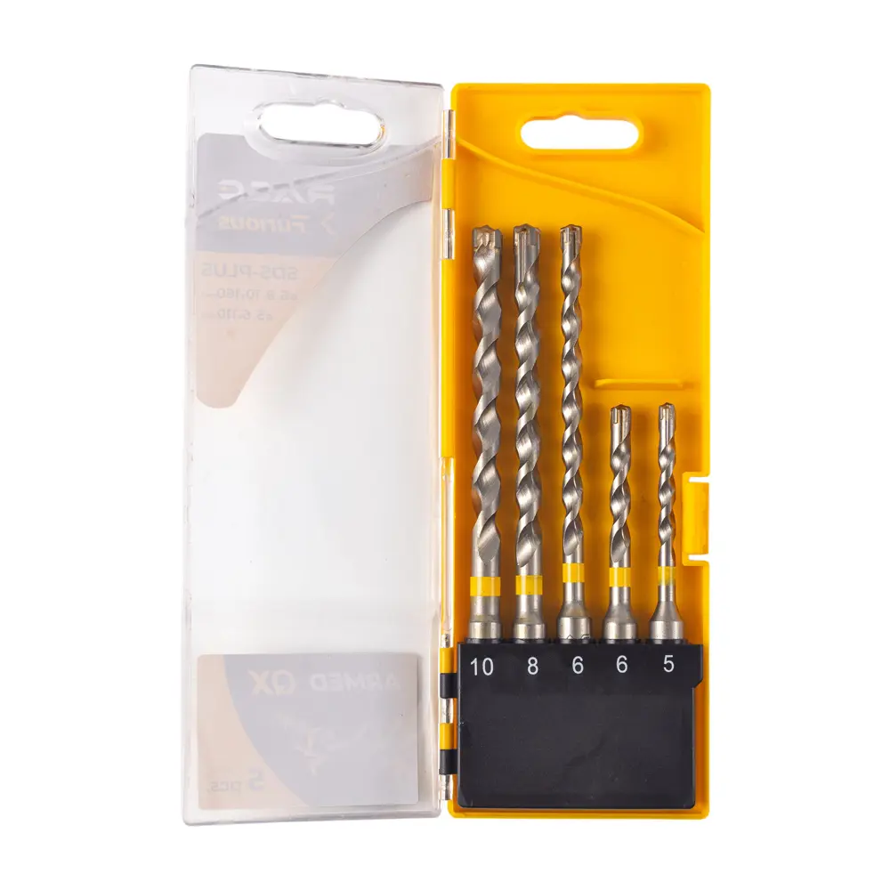 Набор буров по железобетону SDS Plus Rage Furious №1 567005, 5 шт STLM-2053226 - Вид №7